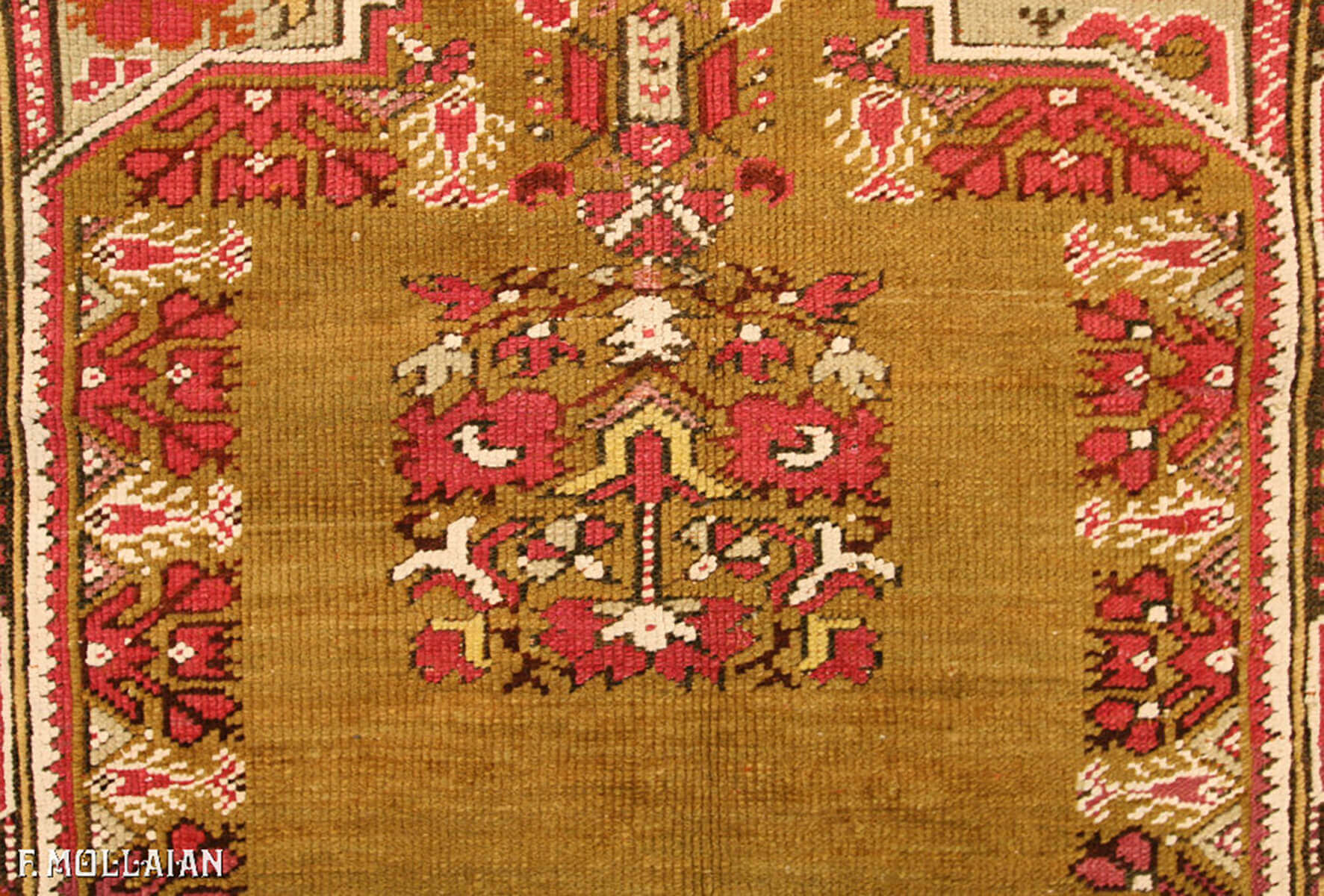 Antique Turkish Ghiordes Rug n°:56963484